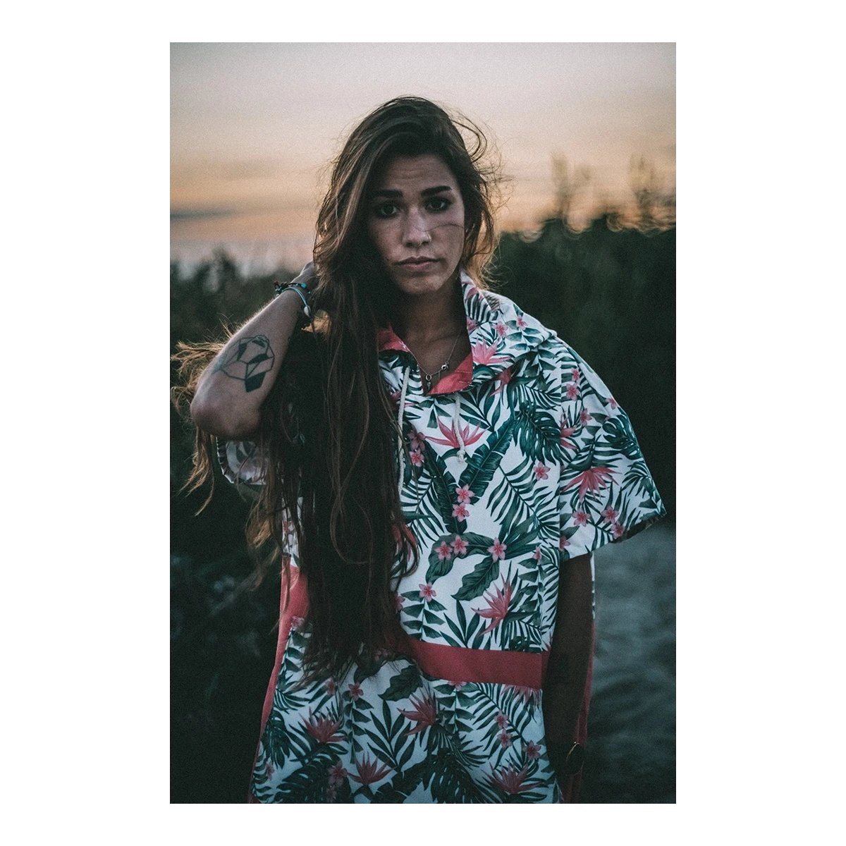 Women's surfing poncho quick dry change robe Chillout Gagaboo