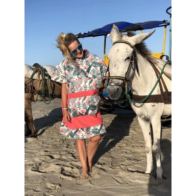 Women's surfing poncho quick dry change robe Chillout Gagaboo