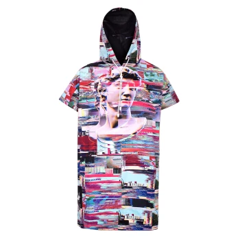 Women's surfing poncho quick dry change robe Game Over Gagaboo