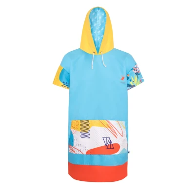 Women's surfing poncho quick dry change robe Hola Gagaboo