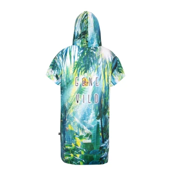 Women's surfing poncho quick dry change robe Jungle Call Gagaboo 2