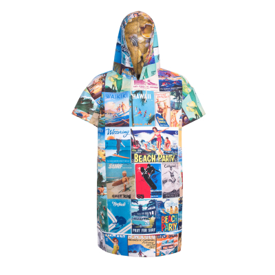 Women's surfing poncho quick dry change robe Surf History Gagaboo