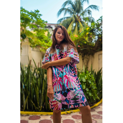 Women's surfing poncho quick dry change robe Zanzibar Gagaboo