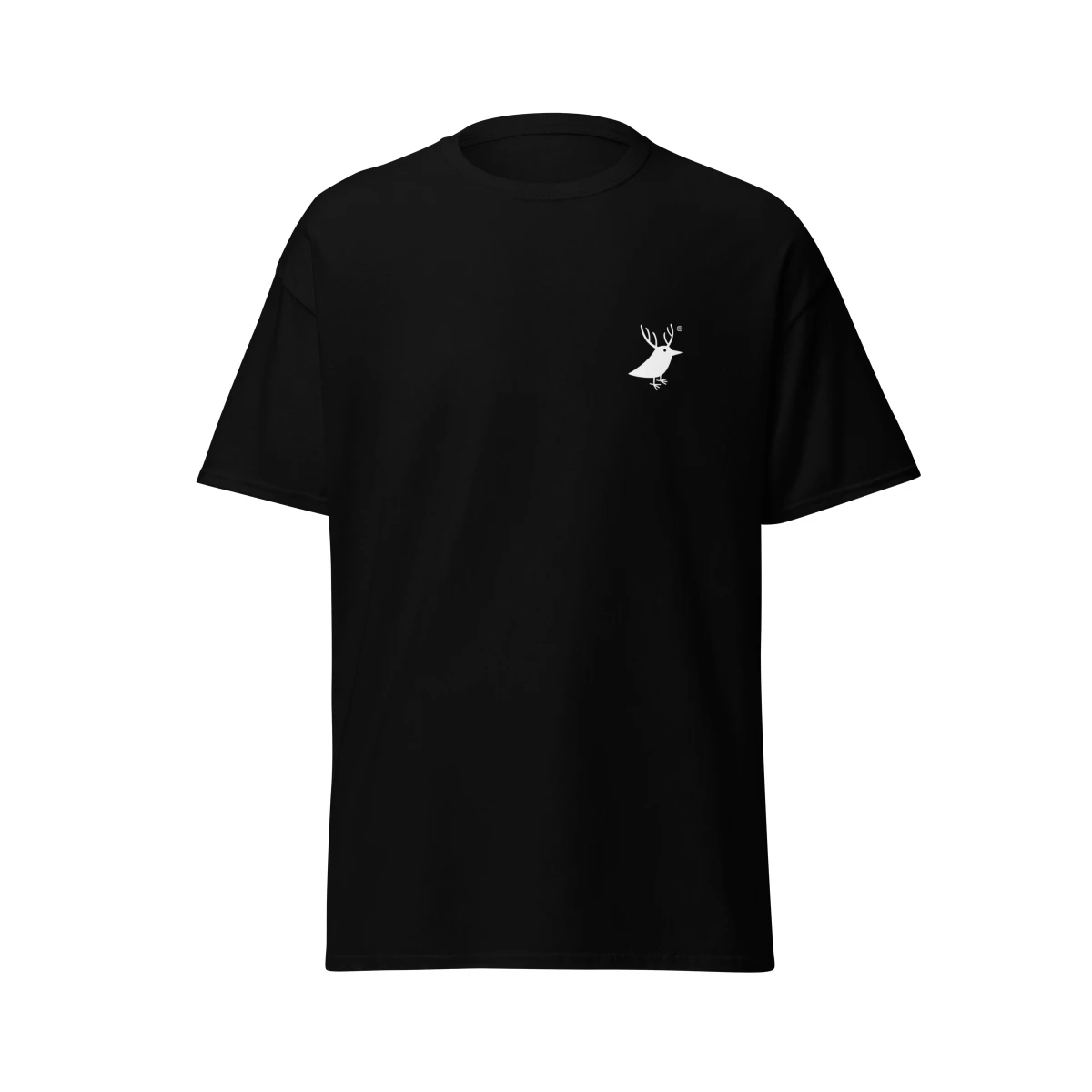 Men's cotton T-shirt with logo