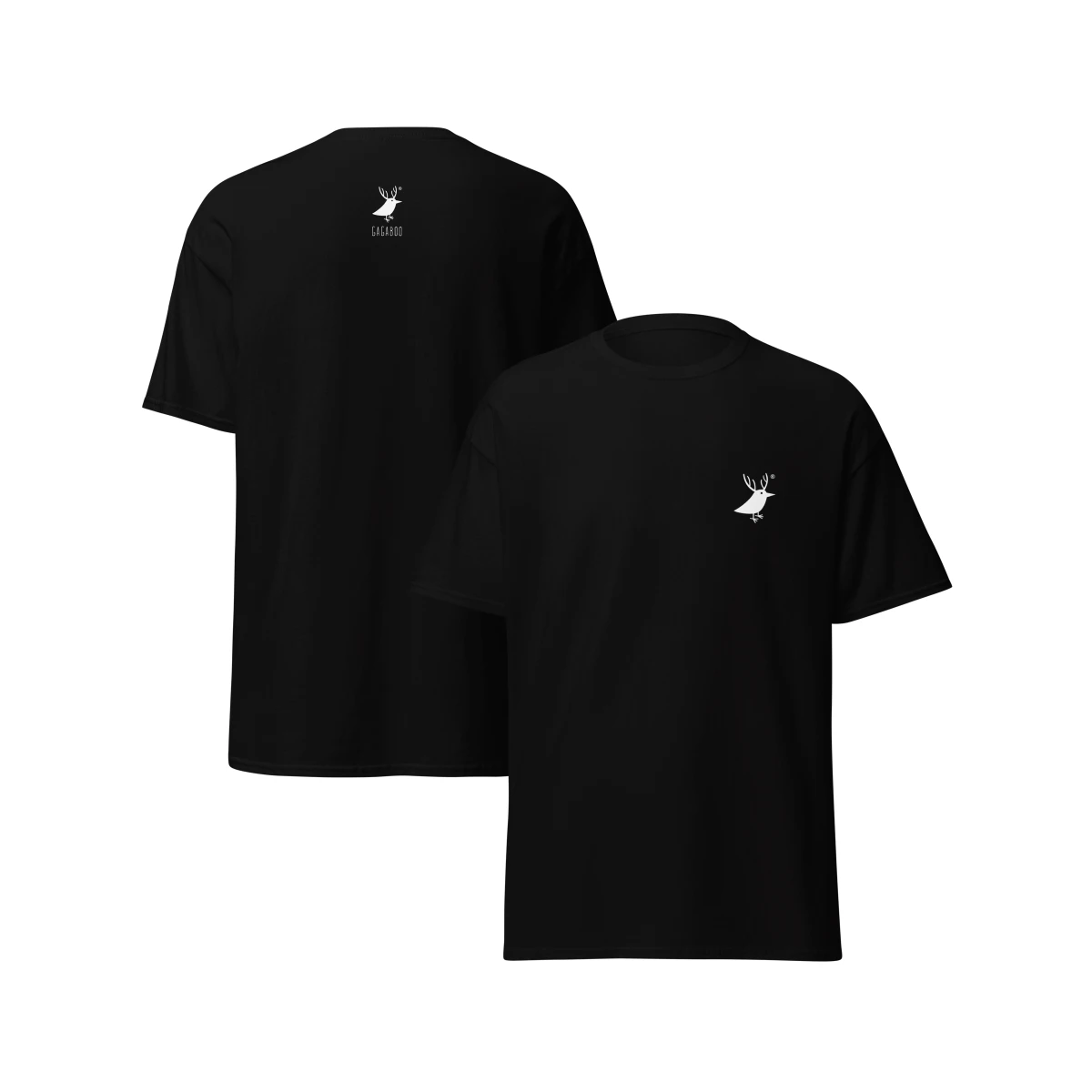 Men's cotton T-shirt with logo