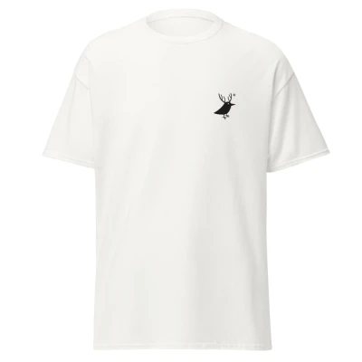 Men's cotton T-shirt with logo