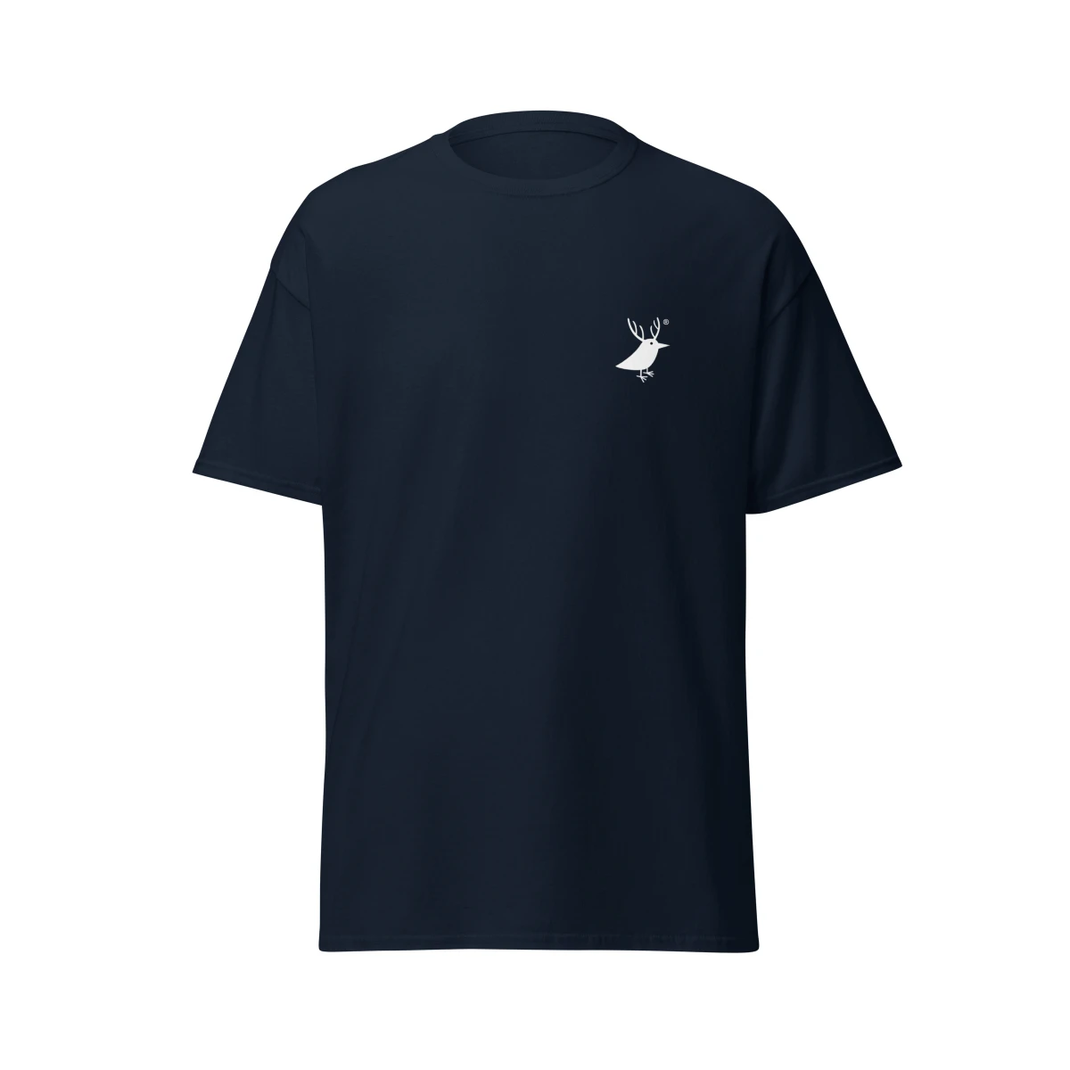 Men's cotton T-shirt with logo