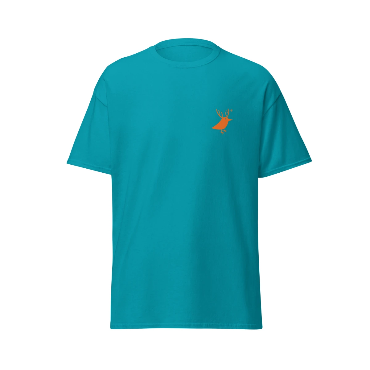 Men's cotton T-shirt with logo