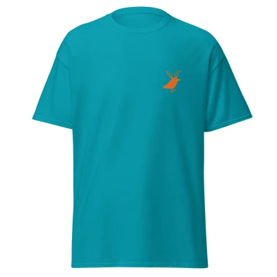 Men's cotton T-shirt with logo