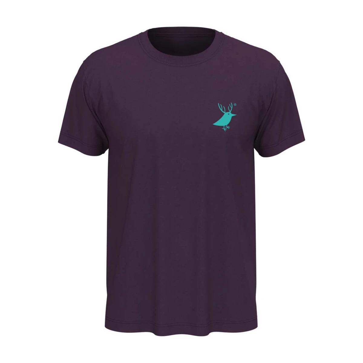 Men's cotton T-shirt with logo