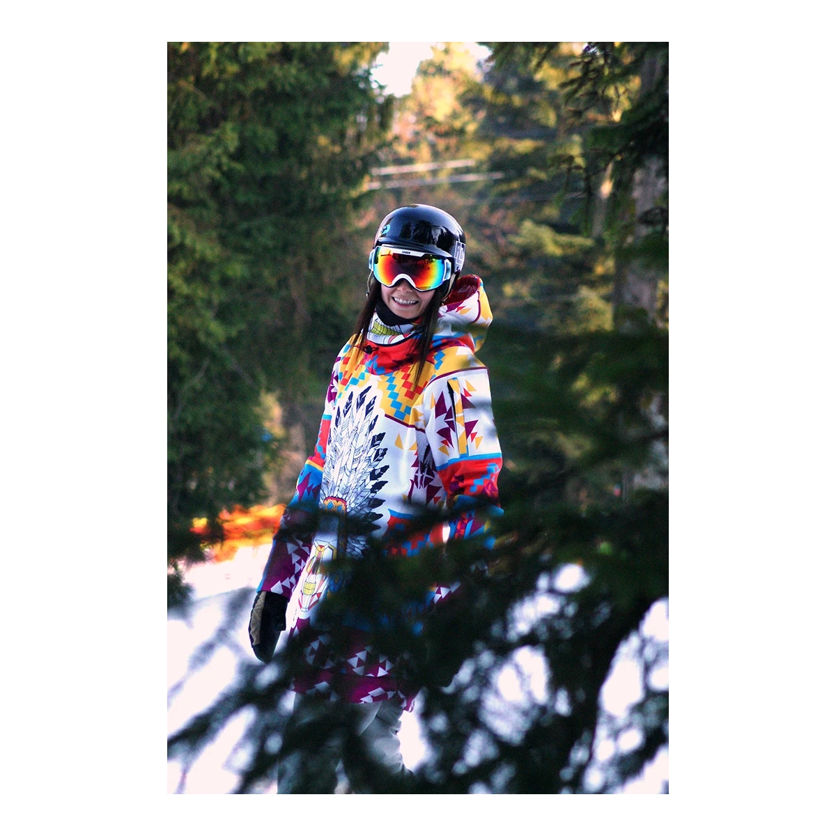 Women's snowboard jacket Navajo