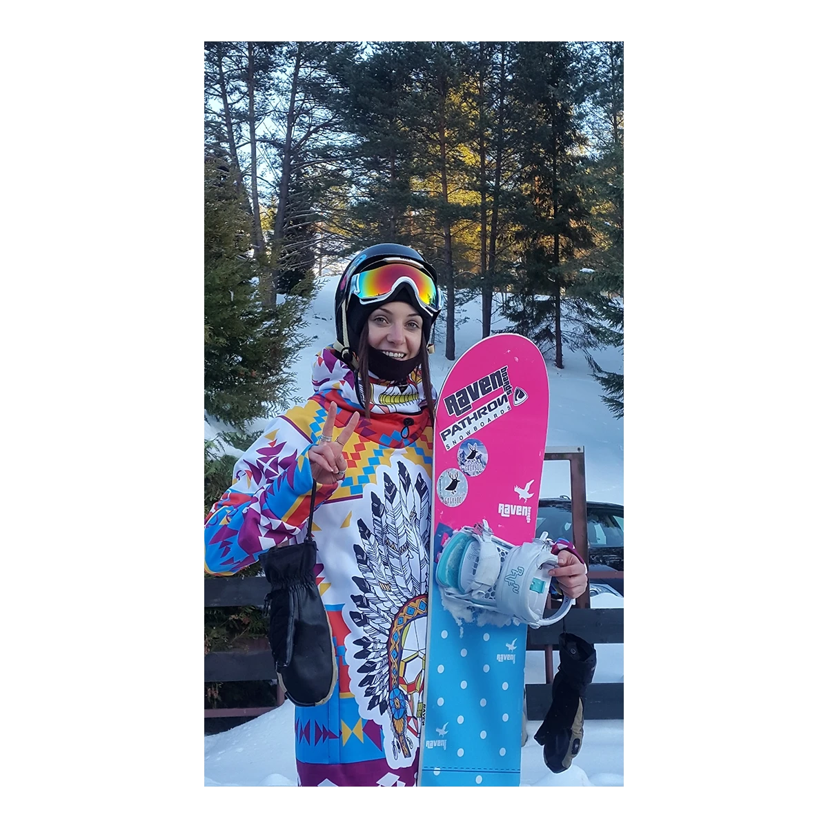 Women's snowboard jacket Navajo