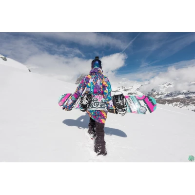 Women's snowboard jacket Psycho Deer