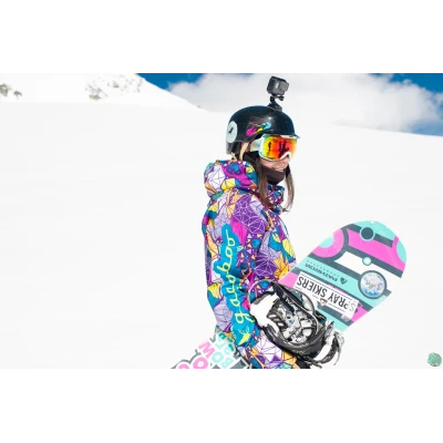 Women's snowboard jacket Psycho Deer