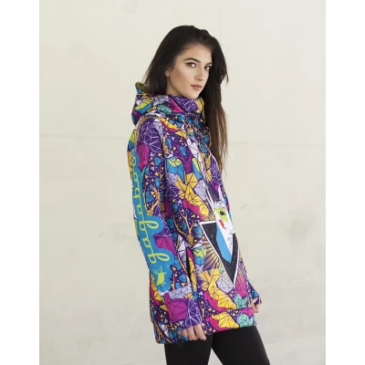 Women's snowboard jacket Psycho Deer