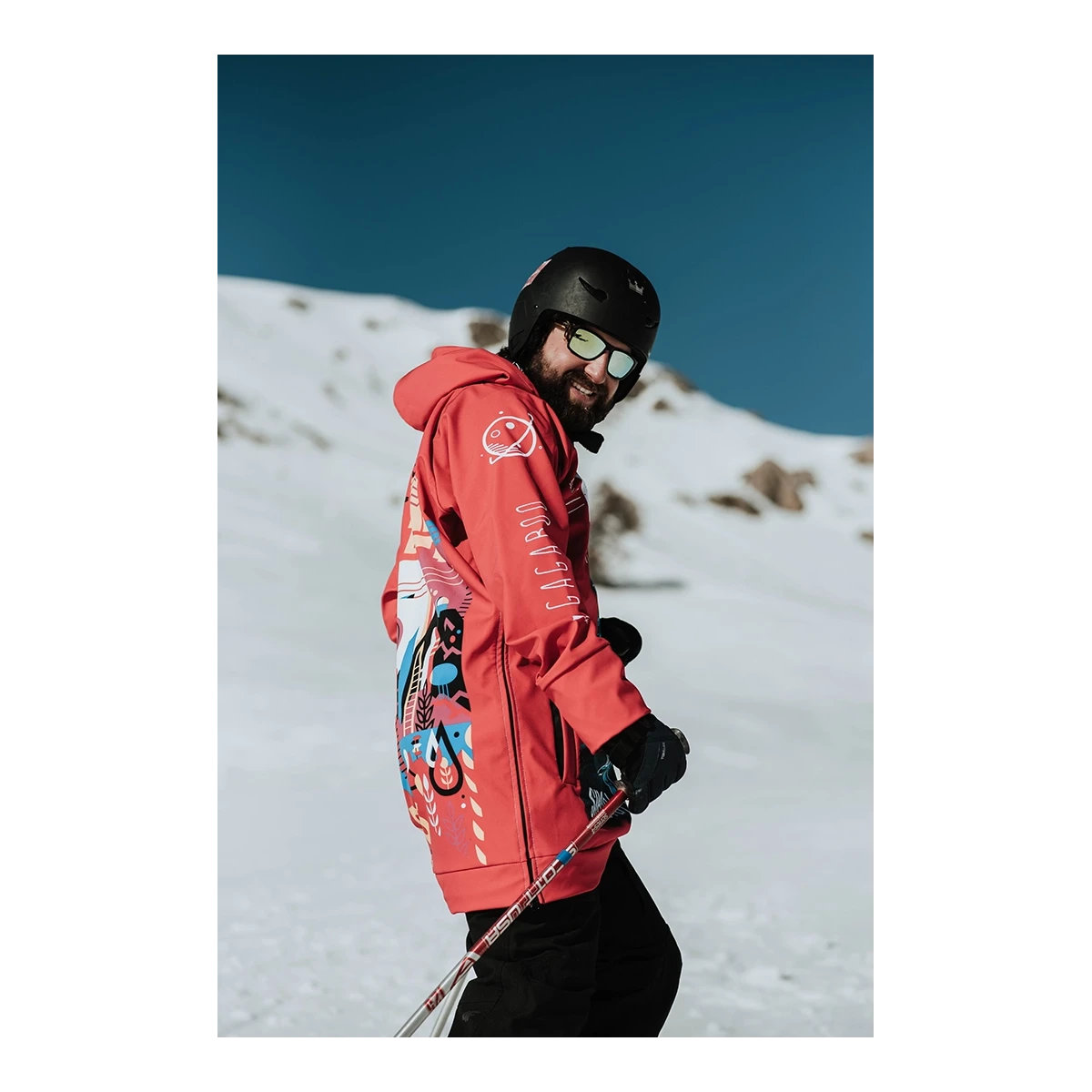 Men's snowboard jacket Mars