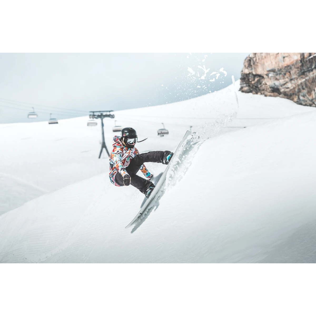 Men's snowboard jacket System