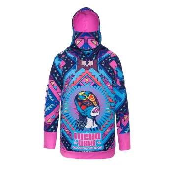 Women's snowboard hoodie waterproof sweatshirt Lucha Libre