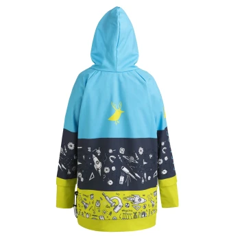 Men's snowboard hoodie waterproof tech sweatshirt Genius 2