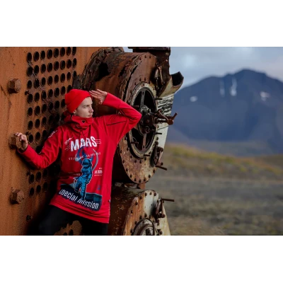 Men's snowboard hoodie waterproof tech sweatshirt Mars