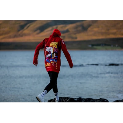 Men's snowboard hoodie waterproof tech sweatshirt Mars