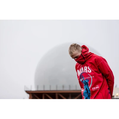 Men's snowboard hoodie waterproof tech sweatshirt Mars