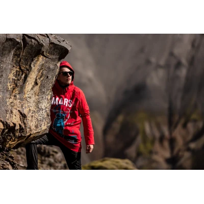 Men's snowboard hoodie waterproof tech sweatshirt Mars