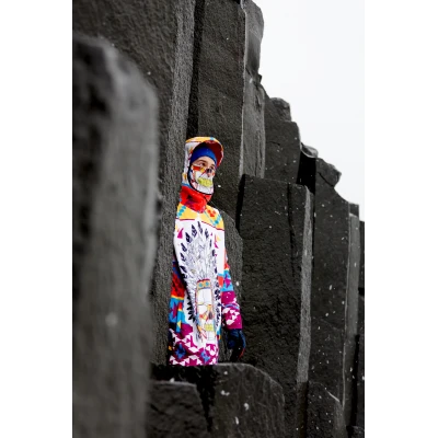 Men's snowboard hoodie waterproof tech sweatshirt Navajo