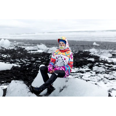 Men's snowboard hoodie waterproof tech sweatshirt Navajo