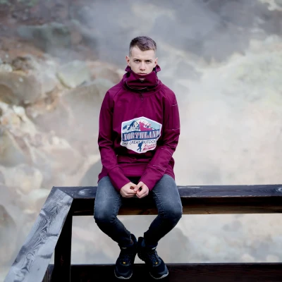 Men's snowboard hoodie waterproof tech sweatshirt Northland