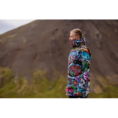 Men's snowboard hoodie waterproof tech sweatshirt Salvador