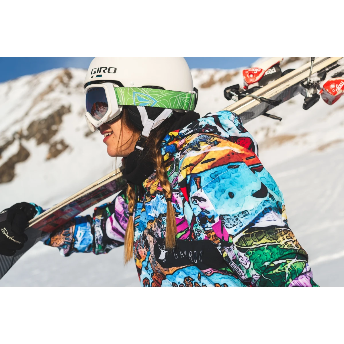 Women's ski jacket Salvador GAGABOO