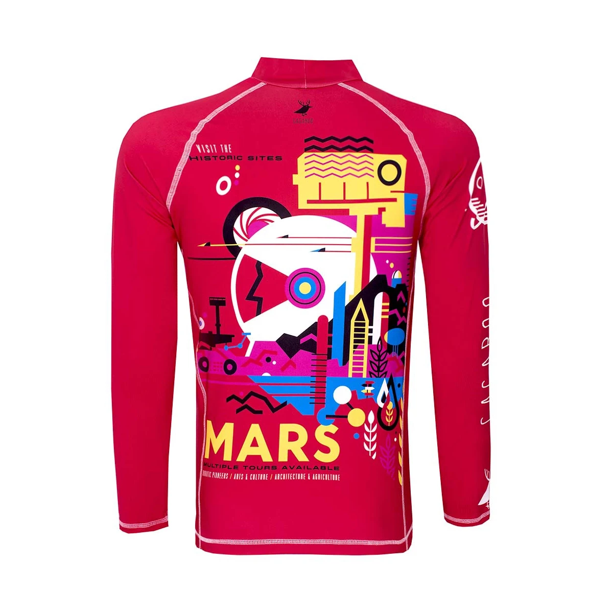 Men's thermal underwear top ski base layer Mars