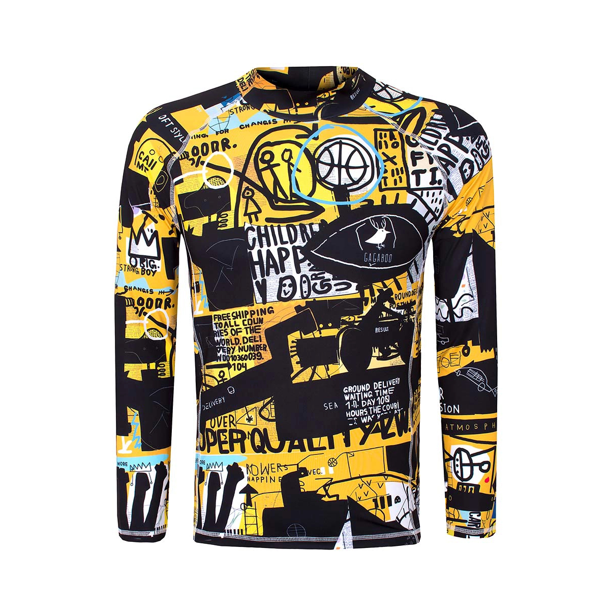 Men's thermal underwear top ski base layer Menace