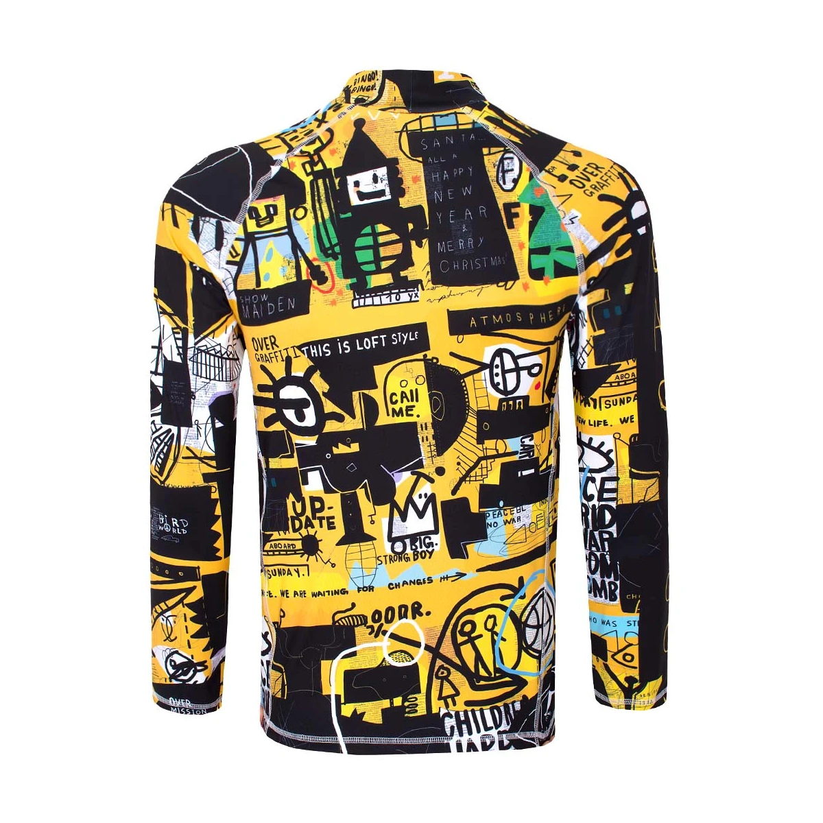 Men's thermal underwear top ski base layer Menace