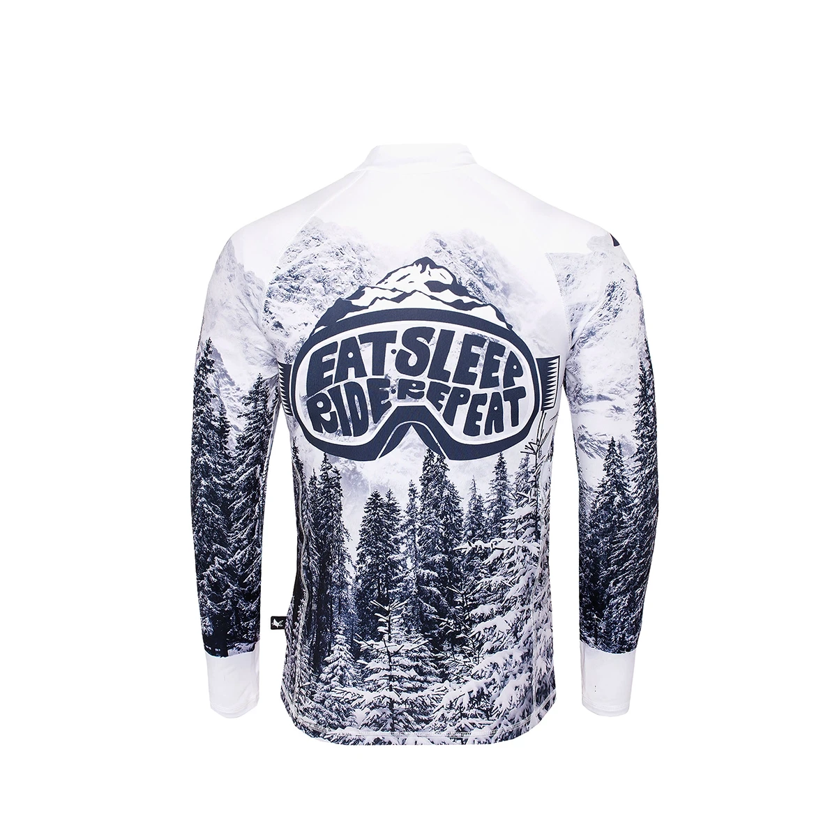 Men's thermal underwear top base layer for snowboarding Alaska