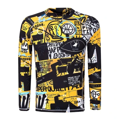 Men's thermal underwear top base layer for snowboarding Menace