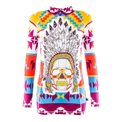 Men's thermal underwear top base layer for snowboarding Navajo