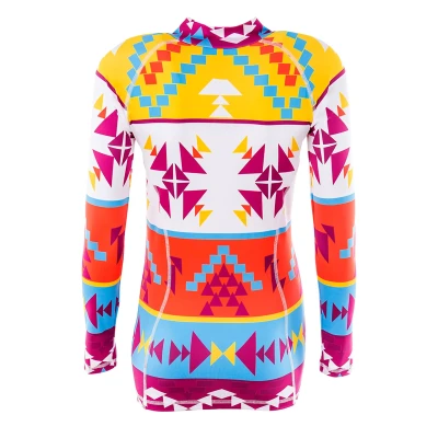 Men's thermal underwear top base layer for snowboarding Navajo