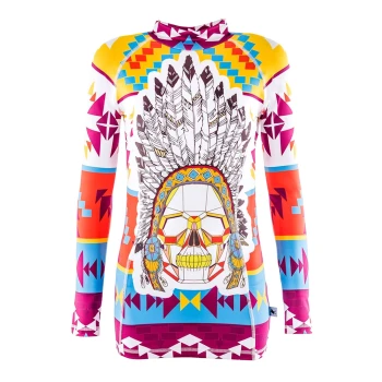 Women's thermal top ski underwear base layer Navajo