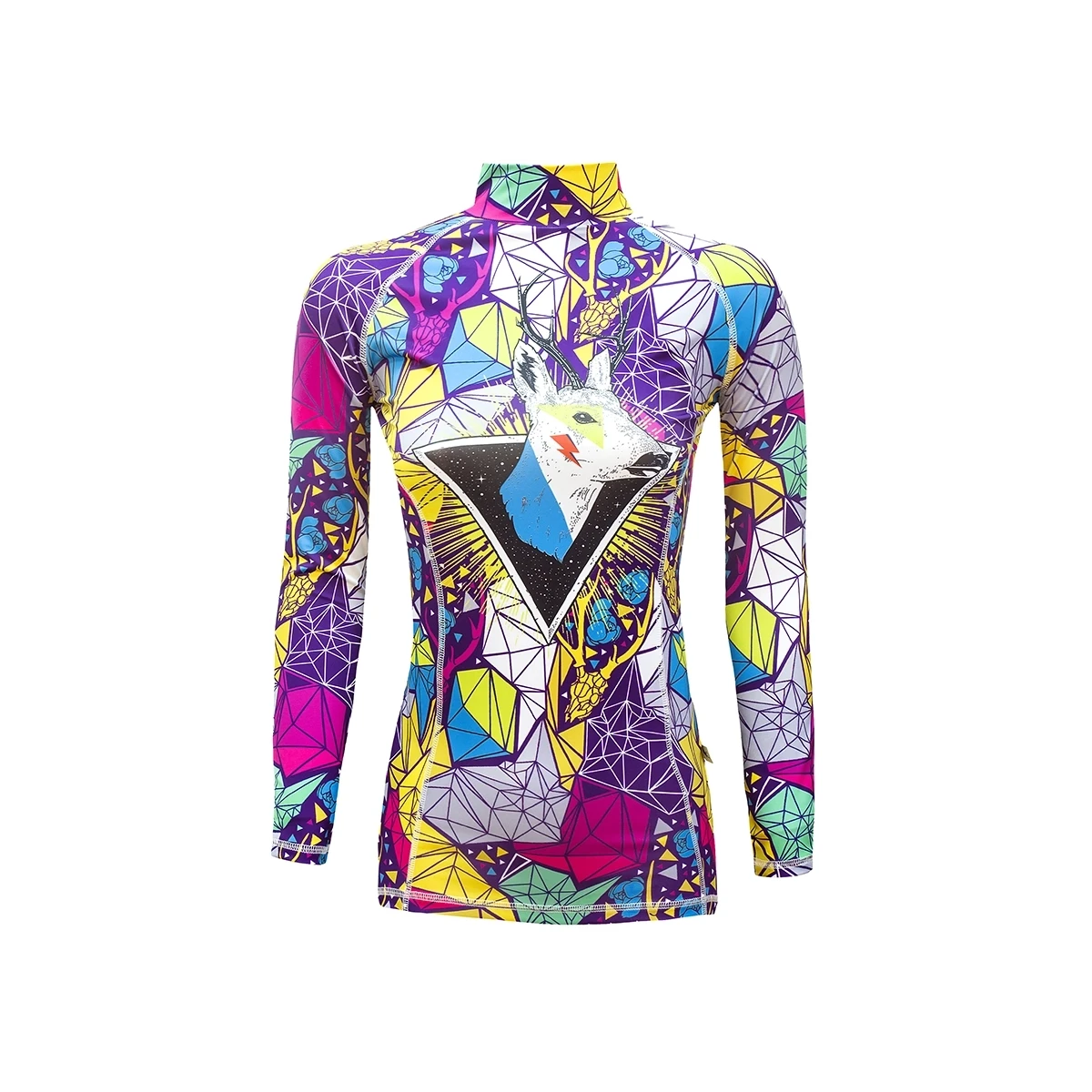 Women's thermal top ski underwear base layer Psycho Deer