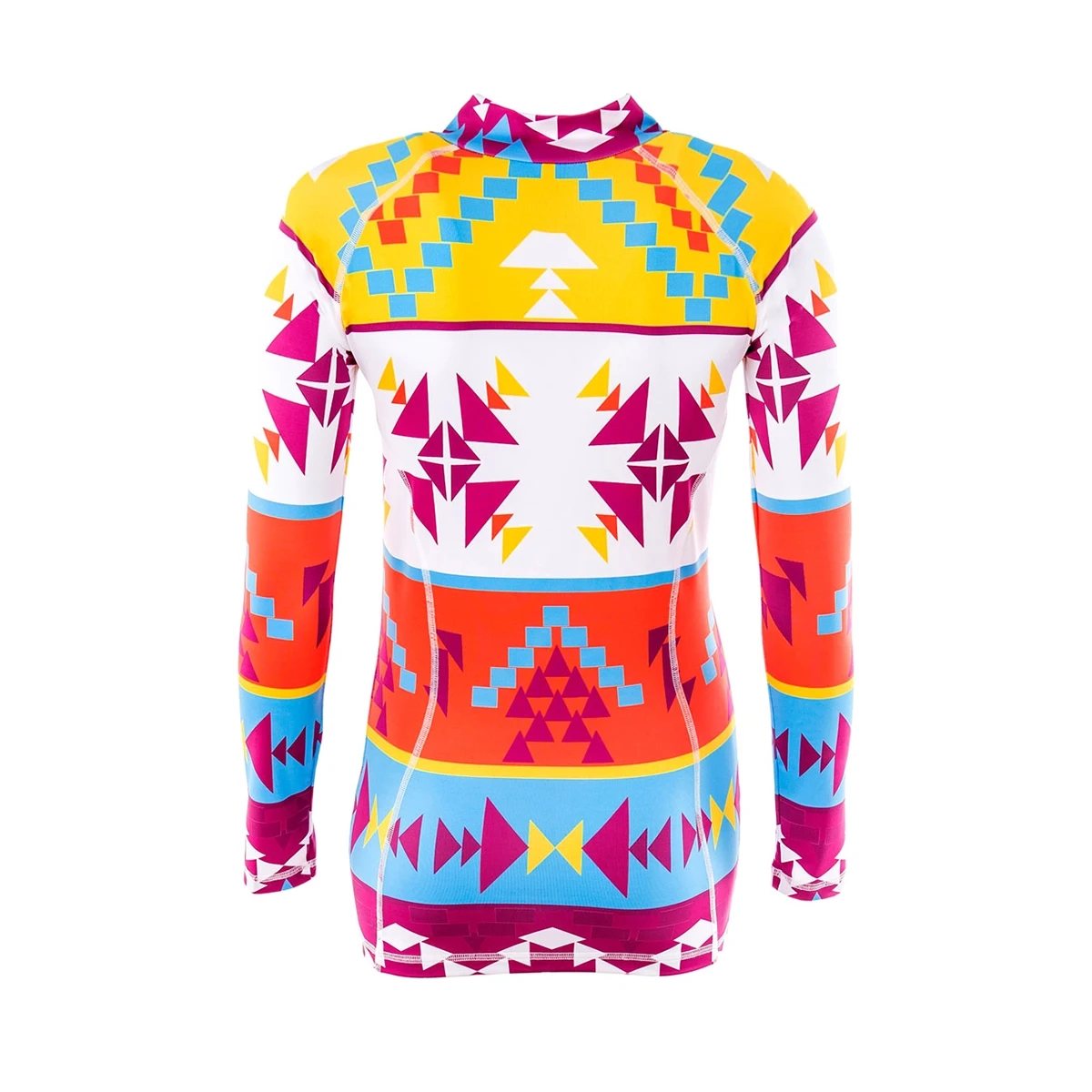 Women's thermal underwear top base layer for snowboarding Navajo