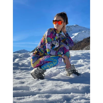 Women's thermal pants snowboard underwear base layer bottom Psycho Deer