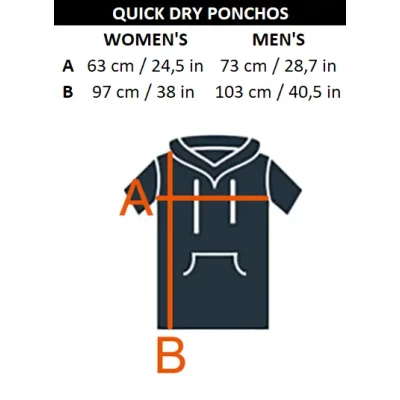 Men's surfing poncho quick dry change robe Ahoy Gagaboo