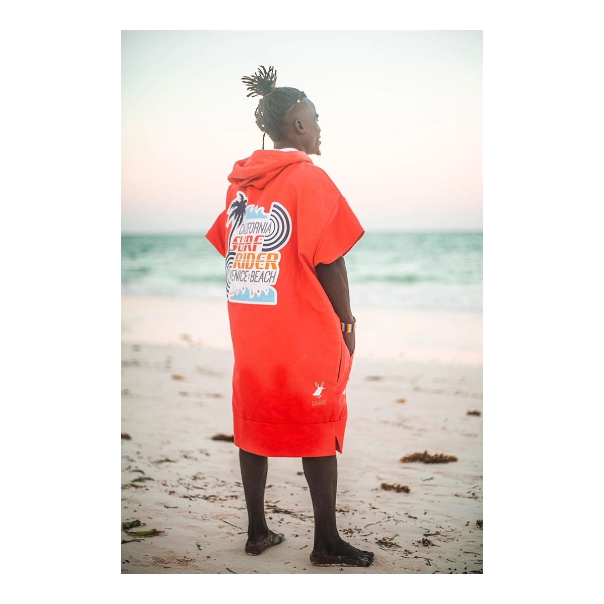 Men's surfing poncho quick dry change robe BayWatch Gagaboo