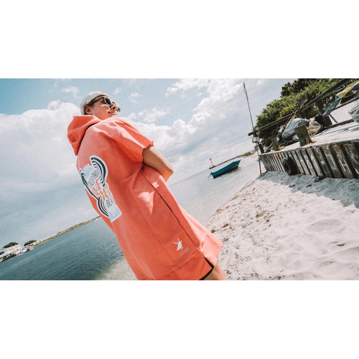 Men's surfing poncho quick dry change robe BayWatch Gagaboo